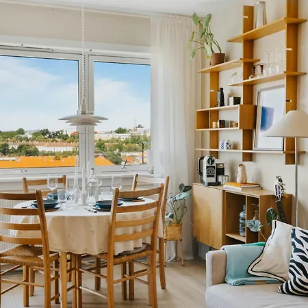 Panoramic Views And Sunsets Atop Grunerlokka Apartament Oslo