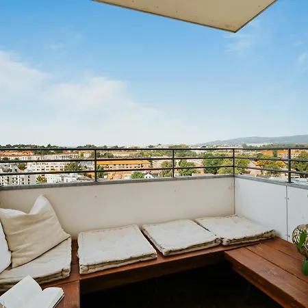 Panoramic Views And Sunsets Atop Grunerlokka Apartament Oslo