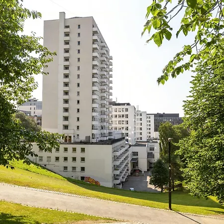 Panoramic Views And Sunsets Atop Grunerlokka Apartament Oslo